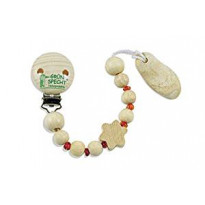 Veilchenwurzel an Bernsteinkette