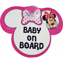 Autoschild Minnie Maus