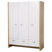 Kleiderschrank 3 türig Ancona