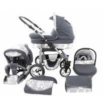 Kinderwagen Set Dino 3 in 1