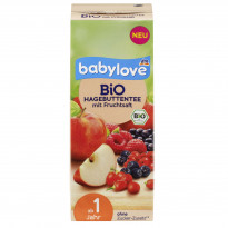 Bio Hagebuttentee mit Fruchtsaft