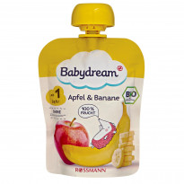 Bio Fruchtpüree Apfel & Banane