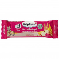 Bio Getreideriegel Apfel-Banane-Himbeere