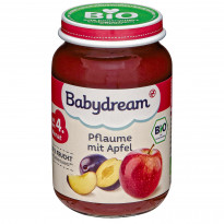 Bio Pflaume in Apfel