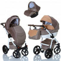 3in1 Kombikinderwagen Set mit Babyschale