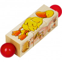 Holz-Dreh-Puzzle - Die Lieben Sieben
