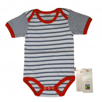 Fairtrade Body gestreift denim