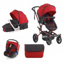 Kombikinderwagen Crosswalk inklusive Babyschale Koos und Babywanne Convert