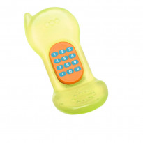 gekühlter Beißring in Telefonform