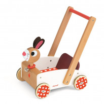 Holzwagen Hase