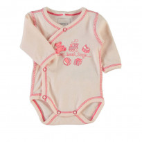 Girls Frühchen Wickelbody NITWONDER pearl