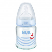 Glasflasche Silikon Ventilsauger Gr.1 S 120ml