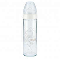 Glasflasche Silikon-Ventilsauger Gr. 1 M 240 ml