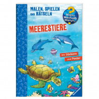 Wieso? Weshalb? Warum - Malen, Spielen und Rätseln - Meerestiere