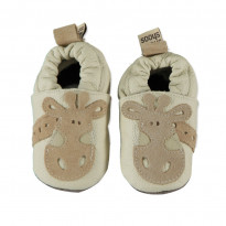 Boys Baby Krabbelschuhe Giraffe