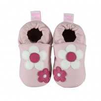 Girls Baby Krabbelschuhe Fleur Rose Daisy