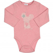 Girls Body dark rose melange