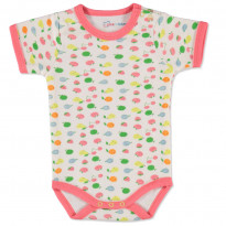 Girls Baby Body kurzarm all-over
